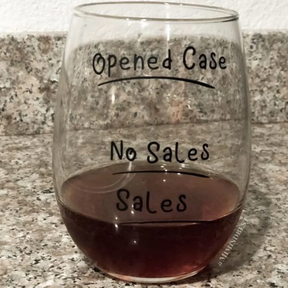 Posh wineglass